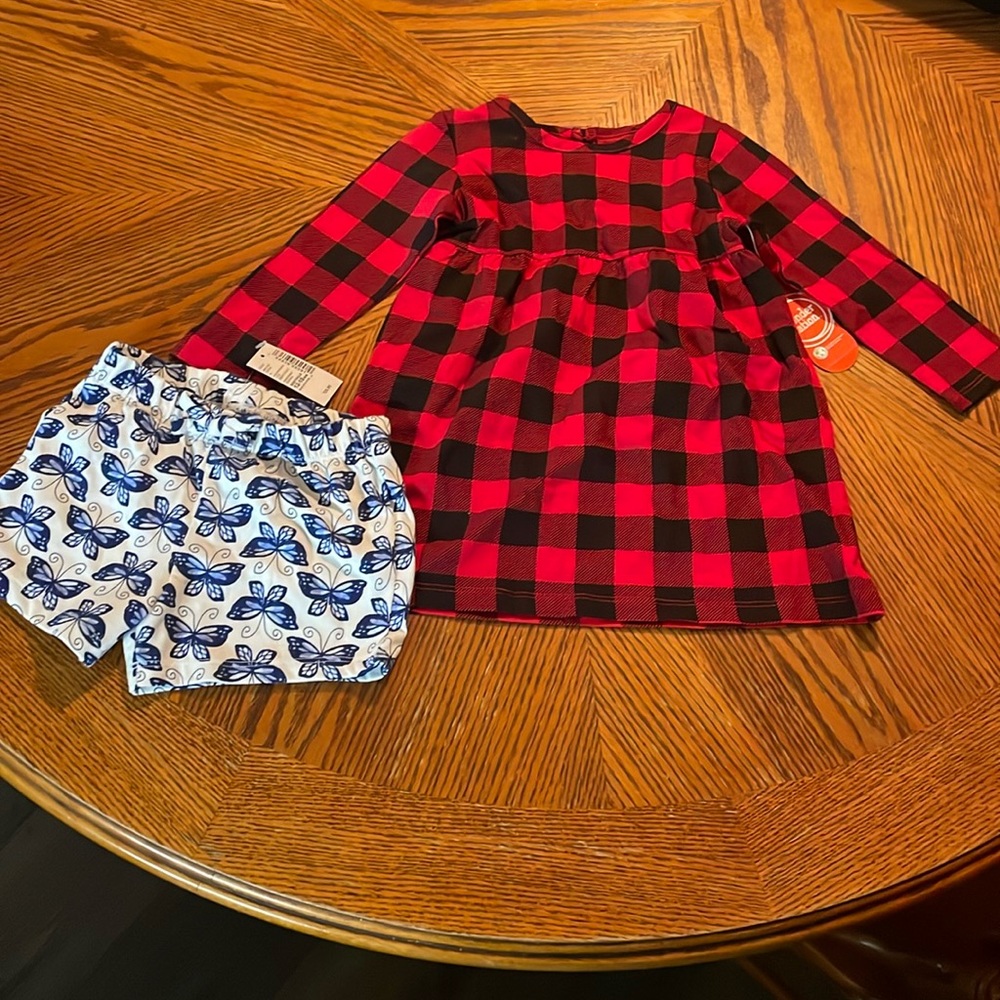 NWT dress & shorts(children’s place) 12-18 months